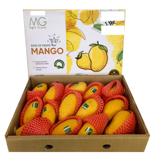 Fresh Sindhri mango box packaging for online order from Multango
